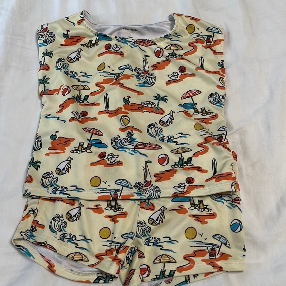 EUC ROLLER RABBIT beach lounge set 4